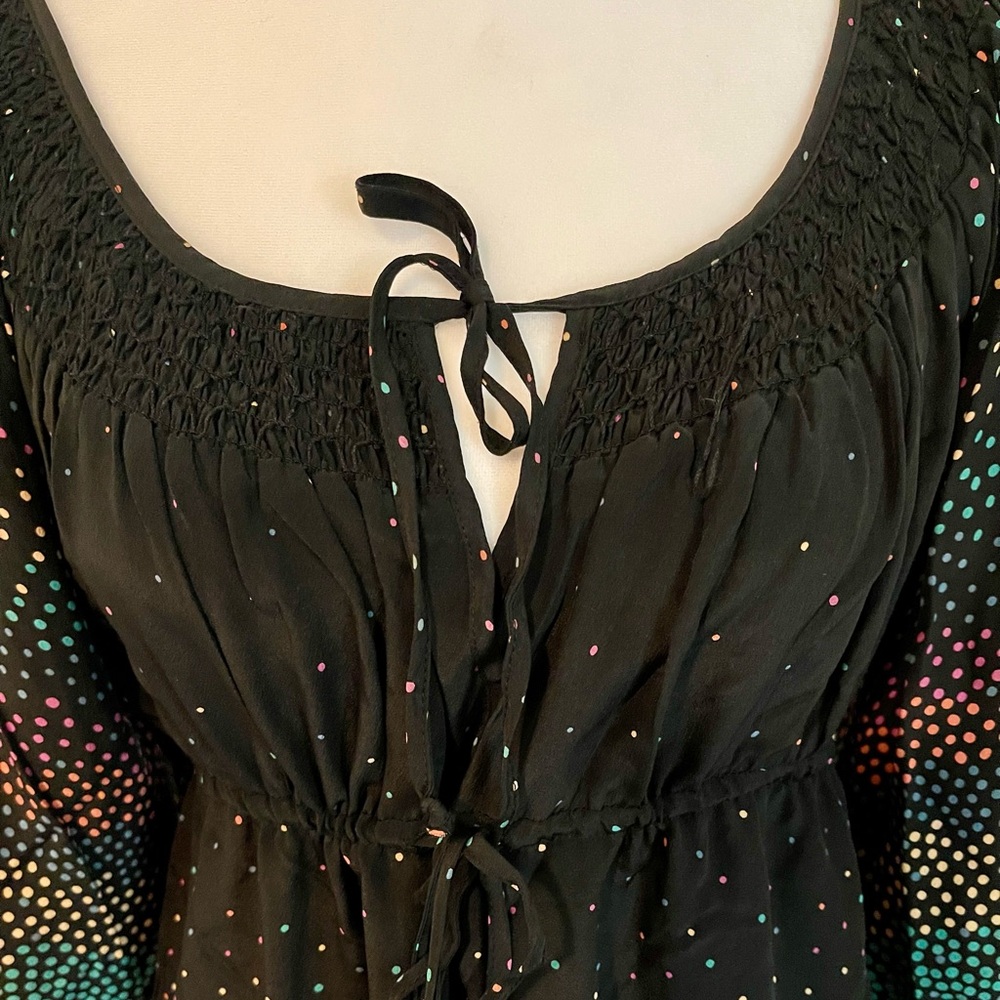 Yumi Kim Black Mini Dress size large - Picture 4 of 10